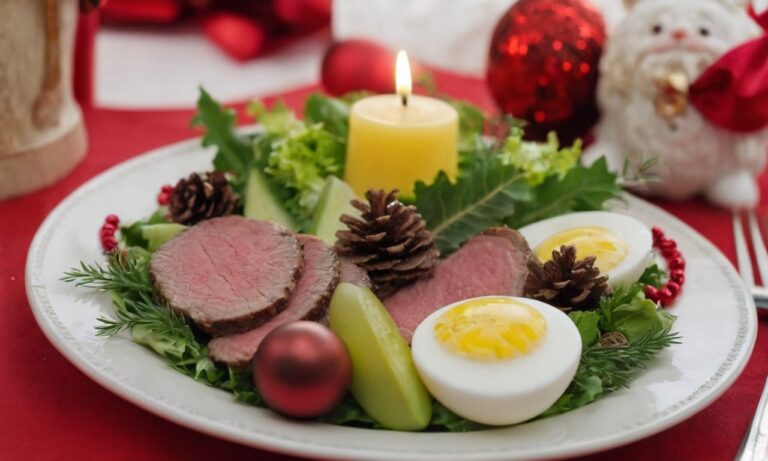 Ornament Salata Boeuf Crăciun